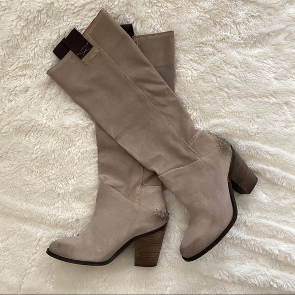 Free People Embroidered Slouch Suede Boot - Picture 5 of 6